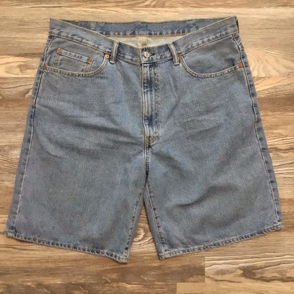 Levi's Other - Levi’s 550 Relaxed Cotton Light Rinse Jean Shorts 40
